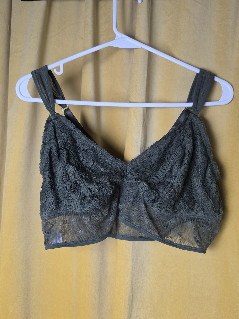 Olive Aerie Lace Bralette
